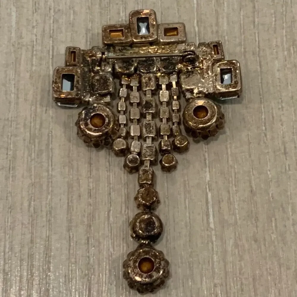 Vintage Rhinestone Brooch